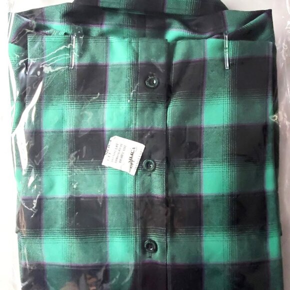 DIXXON Flannel x CALEB FRANCIS "GRIZZLY PUNCHER" Collab Flannel Shirt- Men's M - Picture 10 of 11